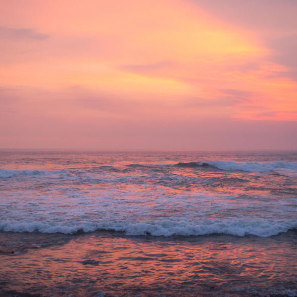sunset at tarkarli beach