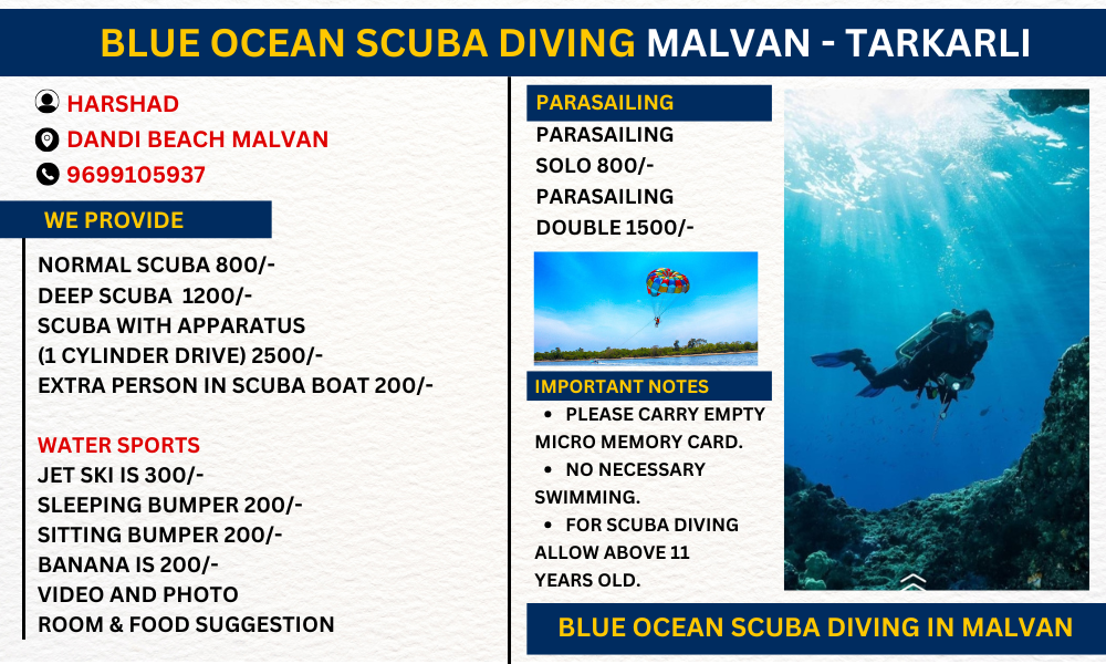 BLUE OCEAN SCUBA DIVING MALVAN - TARKARLI